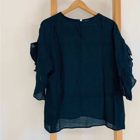 NEW! Ruffled Blouse - Picture 2 of 5